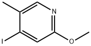4-碘-2-甲氧基-5-甲基吡啶 结构式
