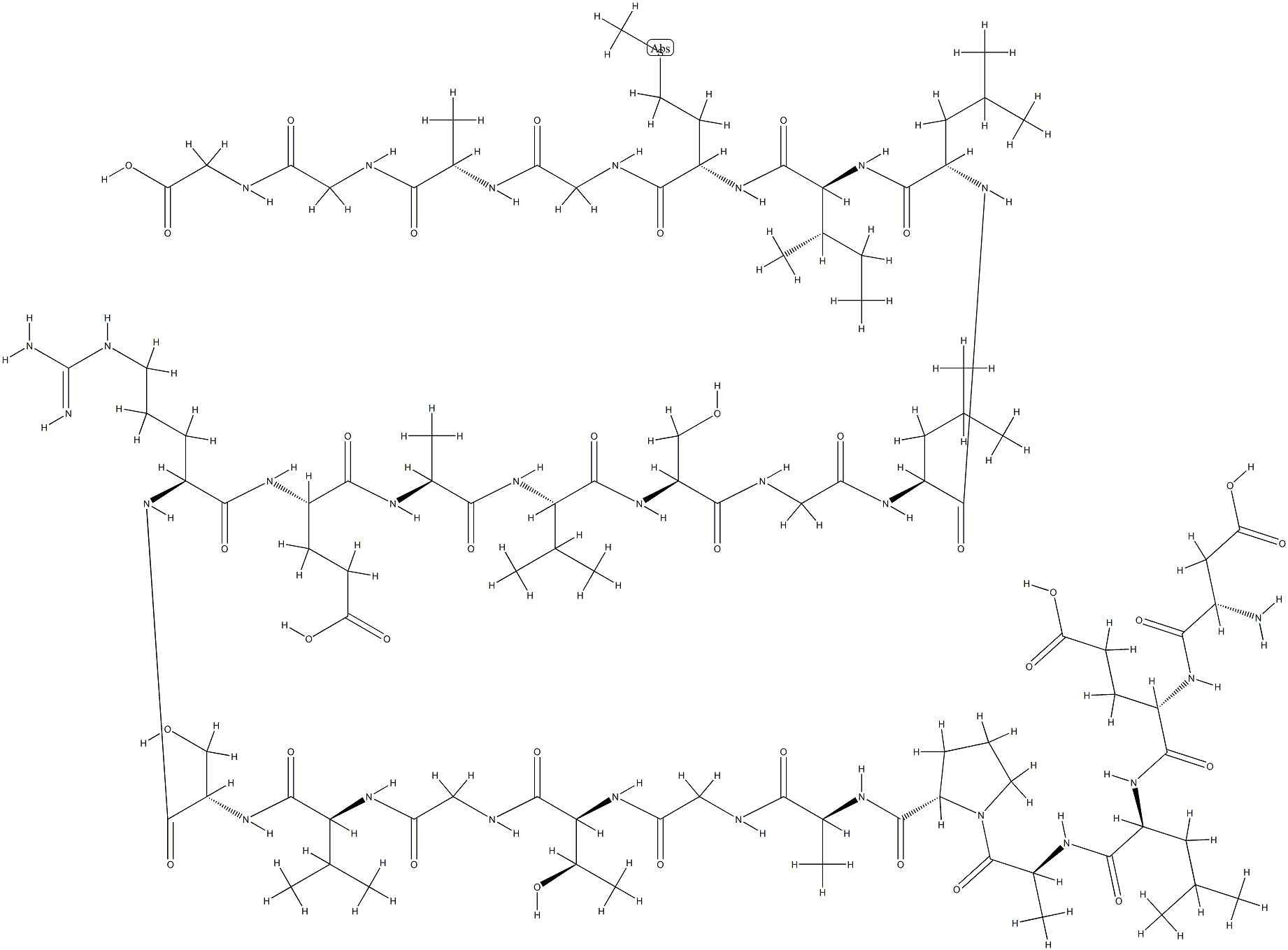 APL1β25 trifluoroacetate salt  结构式