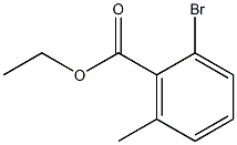 2-溴-6-甲基苯甲酸乙酯 结构式