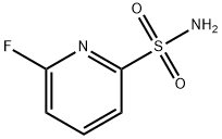 6-氟-2-吡啶磺酰胺 结构式