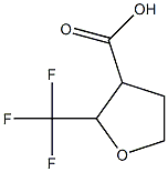 2-(三氟甲基)四氢呋喃-3-甲酸 结构式