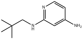 N2-neopentylpyridine-2,4-diamine 结构式