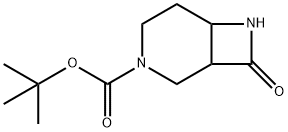 8-Oxo-3,7-Diaza-Bicyclo[4.2.0]Octane-3-Carboxylic Acid Tert-Butyl Ester(WX110251) 结构式