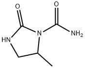 1-Imidazolidinecarboxamide,5-methyl-2-oxo-(9CI) 结构式