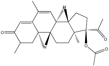 甲地孕酮醋酸酯杂质G 结构式