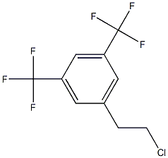 1-(2-chloroethyl)-3,5-bis(trifluoromethyl)benzene 结构式