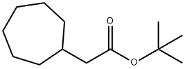 tert-butyl 2-cycloheptylacetate 结构式