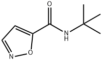 5-Isoxazolecarboxamide,N-(1,1-dimethylethyl)-(9CI) 结构式