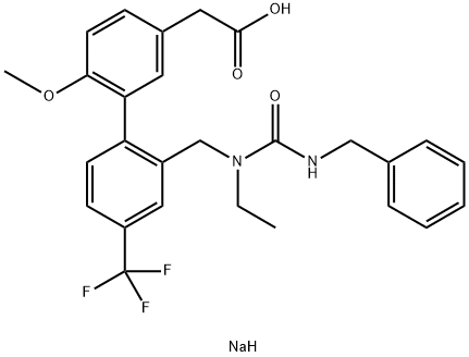 化合物 AM-211 SODIUM 结构式