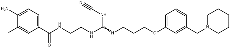 iodoaminopotentidine 结构式