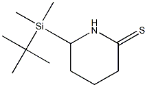 2(1H)-Pyridinethione,6-[(1,1-dimethylethyl)dimethylsilyl]-(9CI) 结构式