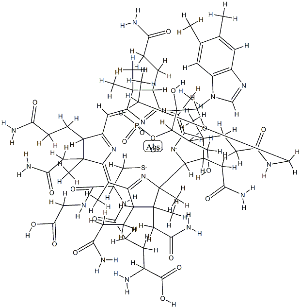 Glutathionylcobalamin 结构式