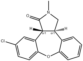 trans-11-Chloro-2-methyl-2,3,3a,12b-tetrahydro-1H-dibenzo[2,3:6,7]oxepino[4,5-c]pyrrol-1-one