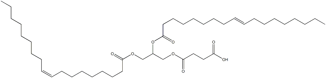 1,2-dioleoyl-3-succinylglycerol 结构式