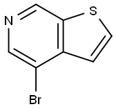 4-溴噻吩并[2,3-C]吡啶 结构式