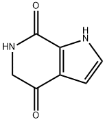 1H-Pyrrolo[2,3-c]pyridine-4,7-dione,5,6-dihydro-(9CI) 结构式