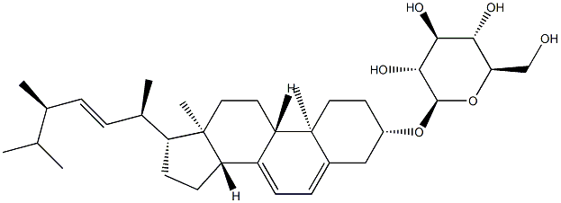 麦角甾醇葡萄糖苷 结构式