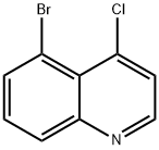 5-溴-4-氯喹啉 结构式