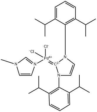 NHC-PD(II)-IM催化剂 结构式