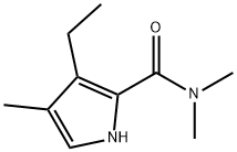 1H-Pyrrole-2-carboxamide,3-ethyl-N,N,4-trimethyl-(9CI) 结构式