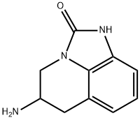 4H-Imidazo[4,5,1-ij]quinolin-2(1H)-one,5-amino-5,6-dihydro-(9CI) 结构式