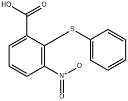 3-Nitro-2-phenylsulfanyl-benzoic acid 结构式