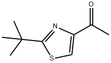 1-(2-(叔-丁基)噻唑-4-基)乙酮 结构式