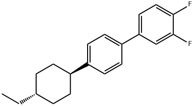 4-(4-乙基环己基)-3',4'-二氟-1,1'-联苯 结构式