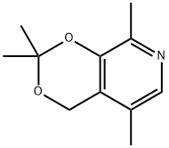 4H-1,3-Dioxino[4,5-c]pyridine,2,2,5,8-tetramethyl-(9CI) 结构式