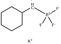 (环己基甲基)三氟硼酸钾 结构式