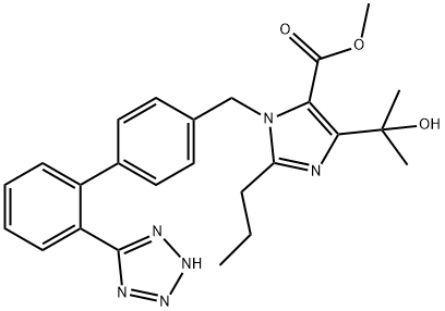 奥美沙坦酯甲基酯 结构式
