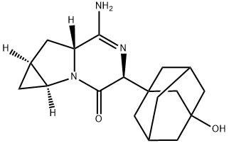 沙格列汀杂质亚胺 结构式