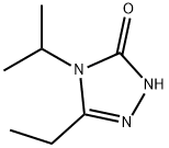 3H-1,2,4-Triazol-3-one,5-ethyl-2,4-dihydro-4-(1-methylethyl)-(9CI) 结构式