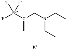 PotassiuM 3-(N,N-diethylaMino)prop-1-en-2-yltrifluoroborate 结构式