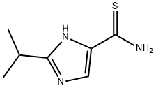 1H-Imidazole-4-carbothioamide,2-(1-methylethyl)-(9CI) 结构式