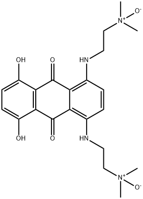 BANOXANTRONE DIHYDROCHLORIDE 结构式