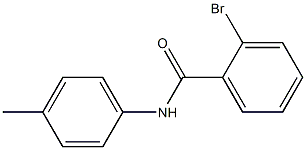 2-bromo-N-(4-methylphenyl)benzamide 结构式