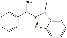 (1-甲基-1H-苯并咪唑-2-基)Β-苄胺 结构式