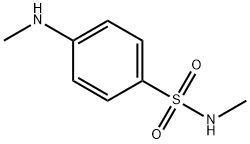 N-甲基-4-(甲基氨基)苯磺酰胺 结构式