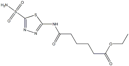 ethyladipoylazolamide 结构式