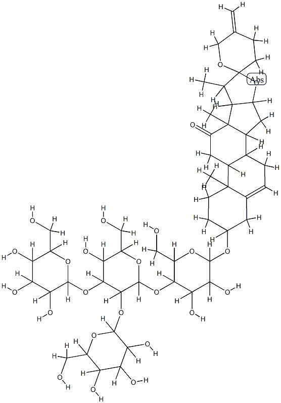 spiroakyroside 结构式