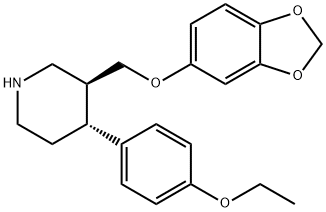 盐酸帕罗西汀半水盐酸杂质C 结构式