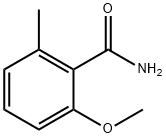 2-甲氧基-6-甲基苯甲酰胺 结构式