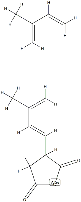聚异戊二烯接枝马来酸酐 结构式