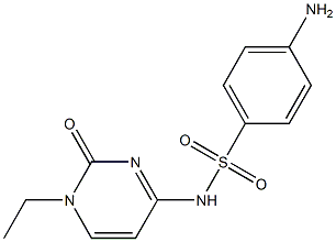 磺胺西汀 结构式