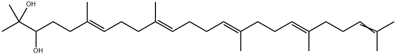 SQUALENE-2,3-DIOL 结构式