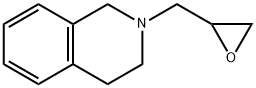 2-(oxiran-2-ylmethyl)-1,2,3,4-tetrahydroisoquinoline 结构式