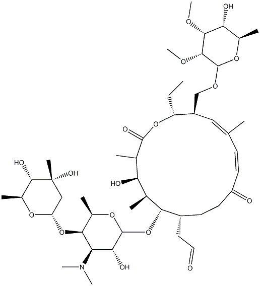 泰乐菌素 结构式