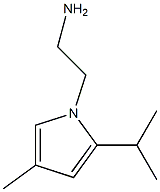 1H-Pyrrole-1-ethanamine,4-methyl-2-(1-methylethyl)-(9CI) 结构式