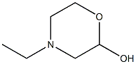 2-Morpholinol,4-ethyl-(9CI) 结构式